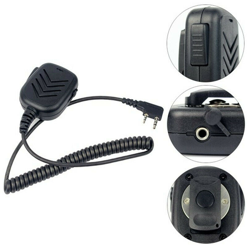 2 PIN PTT Speaker Microphone for TYT HYT WONXUN BaoFeng UV-5R UV-82 777S 888S