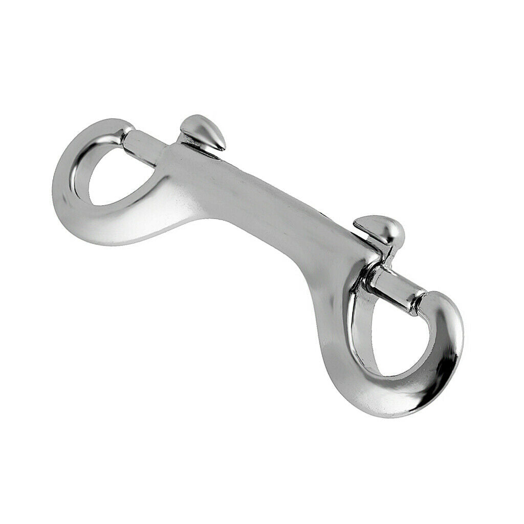 4x Stainless Steel Double Ended Bolt Snap 90mm