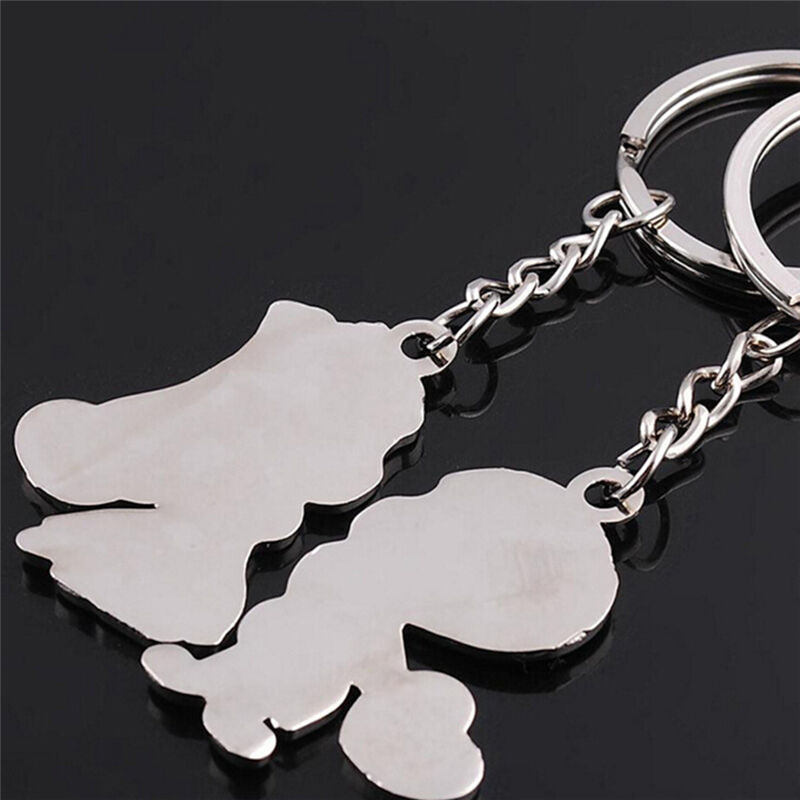 Novelty Items Casual Couple Love Keychain Cartoon Key Chain Lovers Key Rin.l8