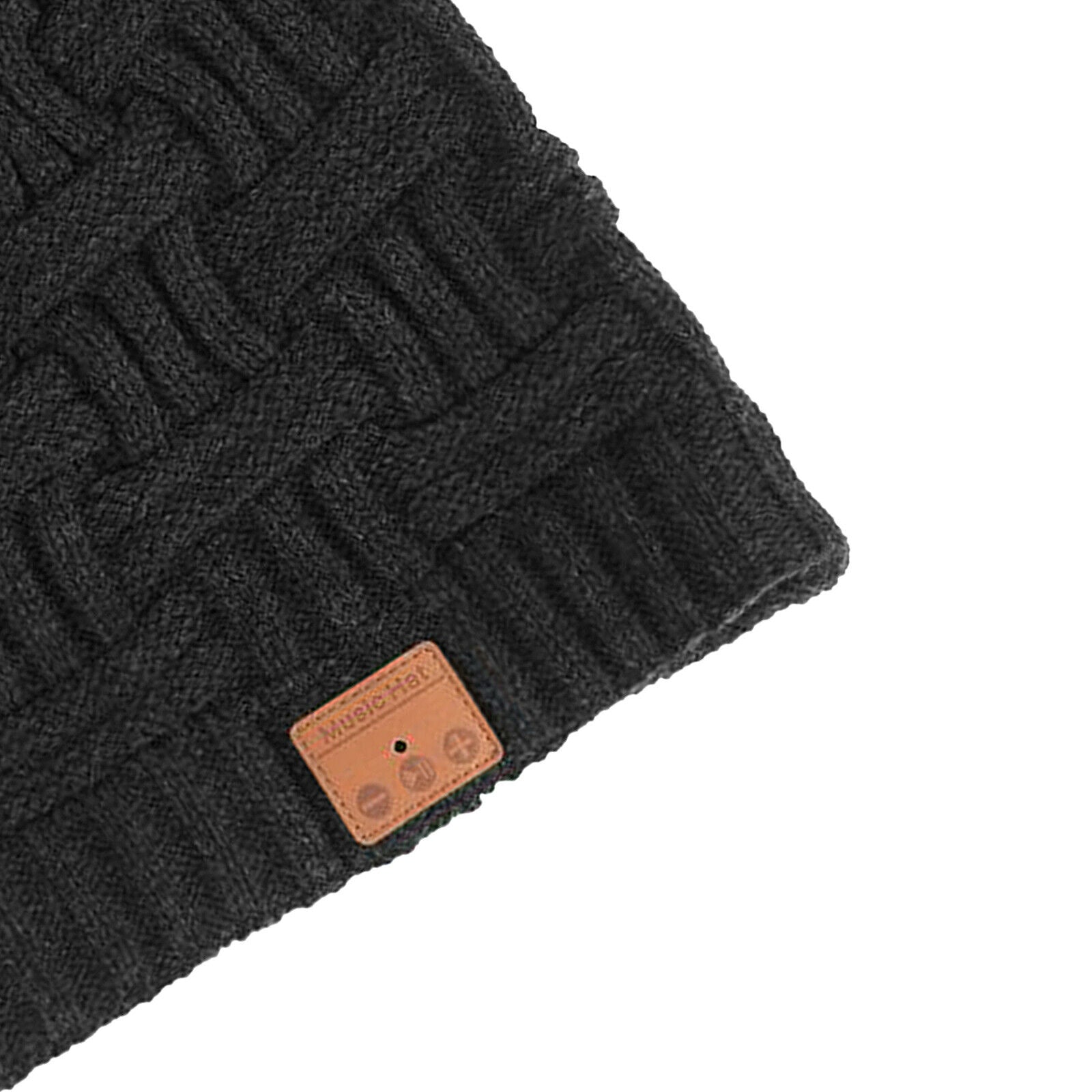 Bluetooth Knitted Beanie Smart Knitting Hat Running Cycling Speaker Earphone