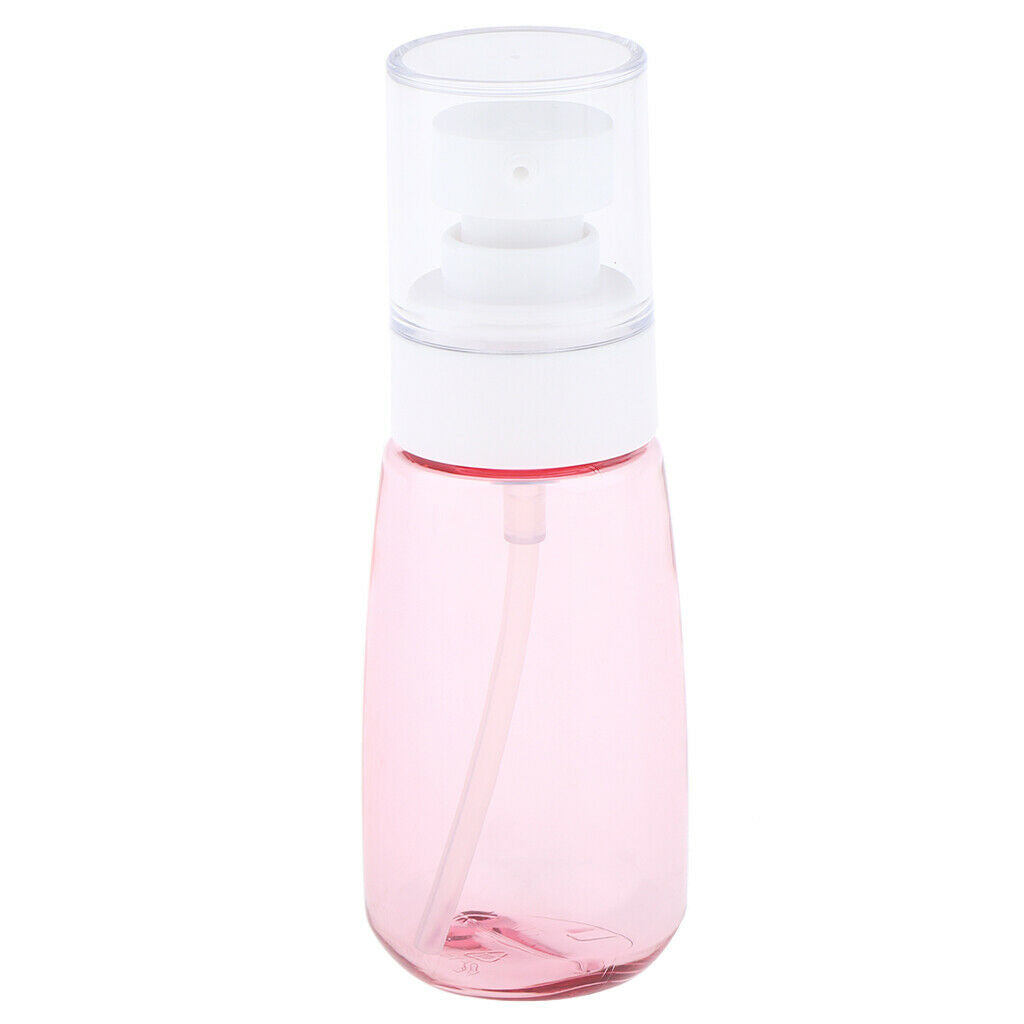 2 Pieces Plastic Reusable Fine Mist Sprayer Bottle for Travel Makeup Perfume