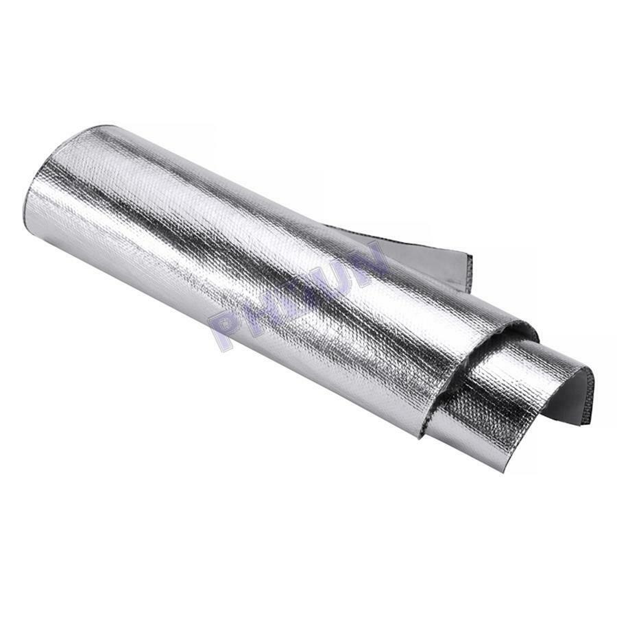 Car Heat Protection Film Fender Heat Sound Insulation Mat 50*100cm Universal