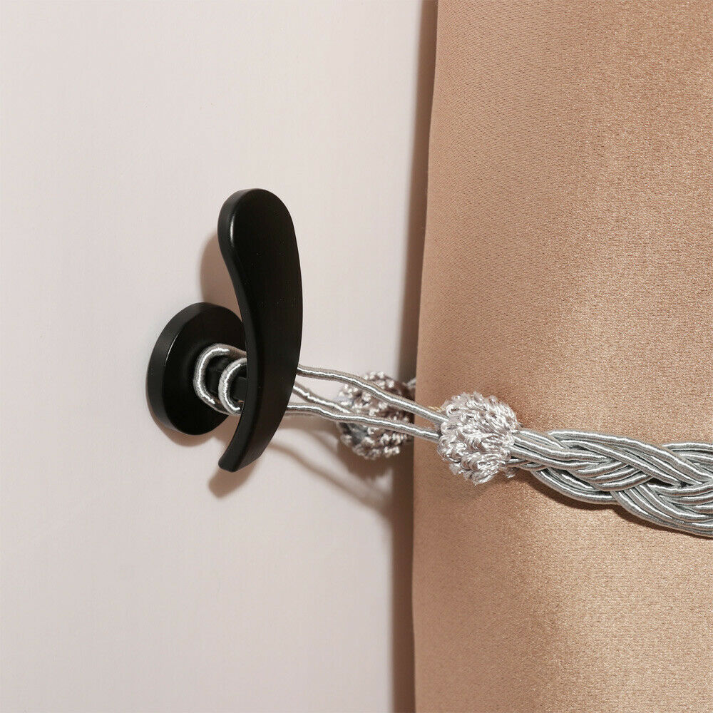 Durable Mounted Metal Hooks Wall Hanger Curtain Holdback Curtain Holder