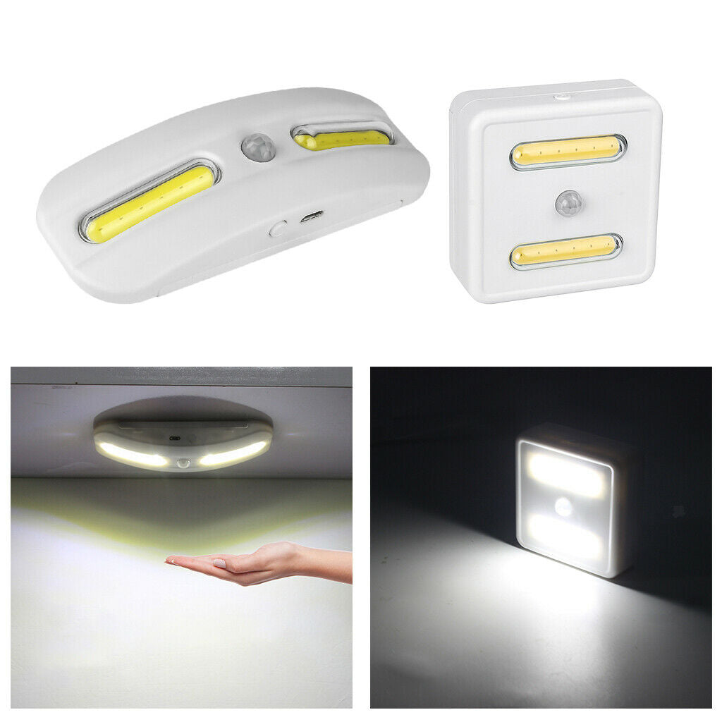 3V Battery Operated LED Light Motion Sensor Cabinet Night Light for Bathroom