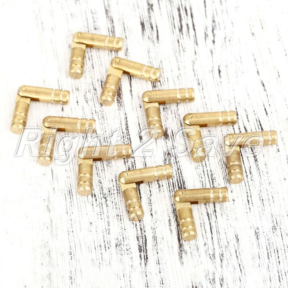 10pcs Jewelry Box Mini Case Hidden Invisible Concealed Barrel Hinge Pure Copper