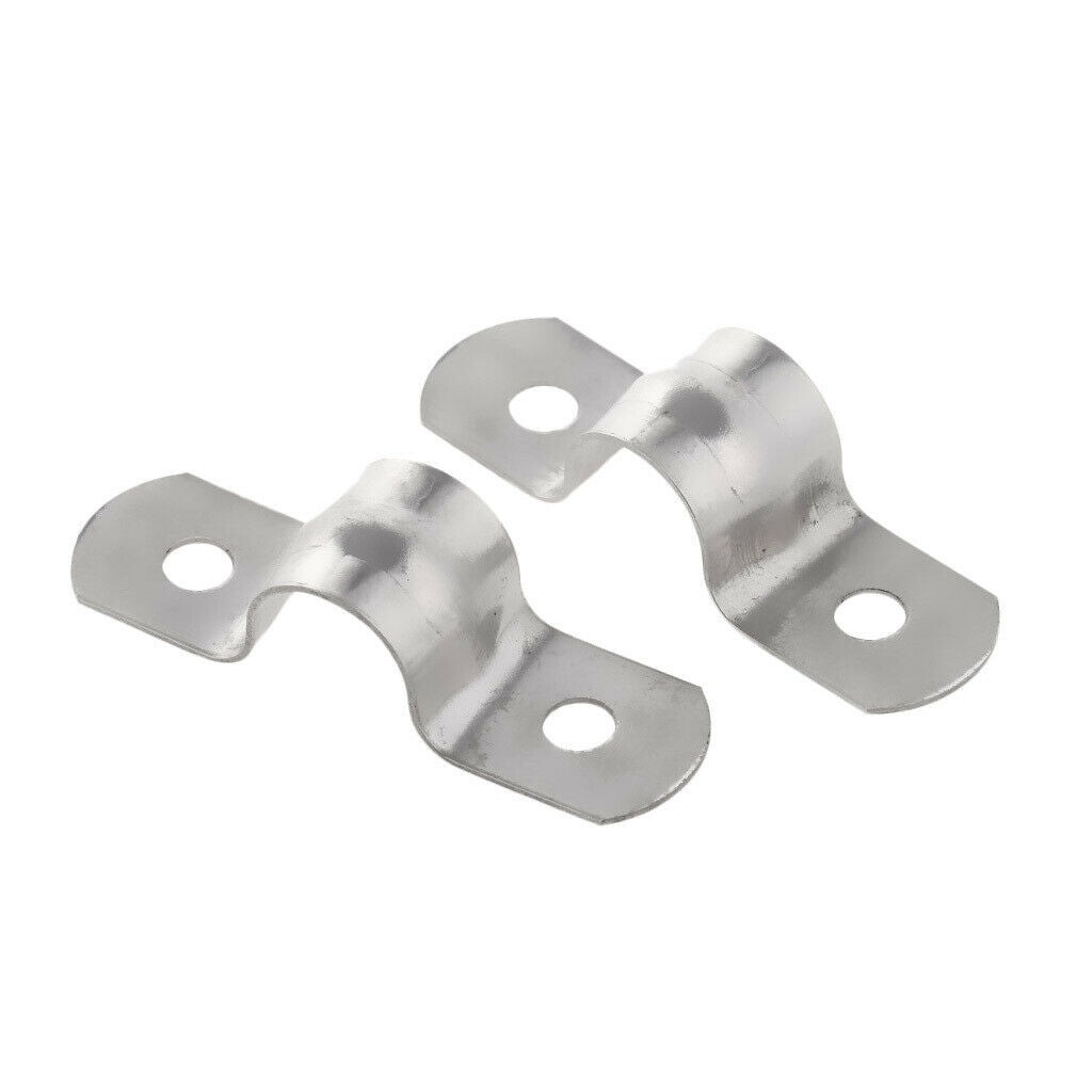 10 Pieces 304 Stainless Steel 14mm Saddle Clamp Water Filter Hose Clips