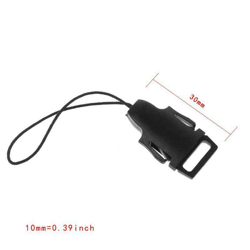 2PCS QD Loops Connectors Camera 1.2cm Quick Release Buckle Kit Neck Strap Camera