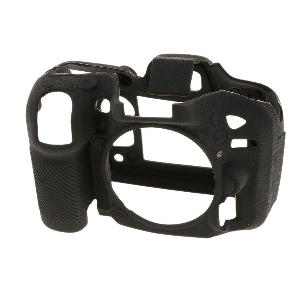 Soft Silicone Case For Nikon D7200/D7100 Camera Protective Body Cover Black
