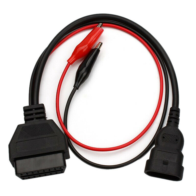 For Fiat 3 Pin Alfa Lancia to 16 Pin OBDII OBD2 obd-II Connector Adapter Auto G8