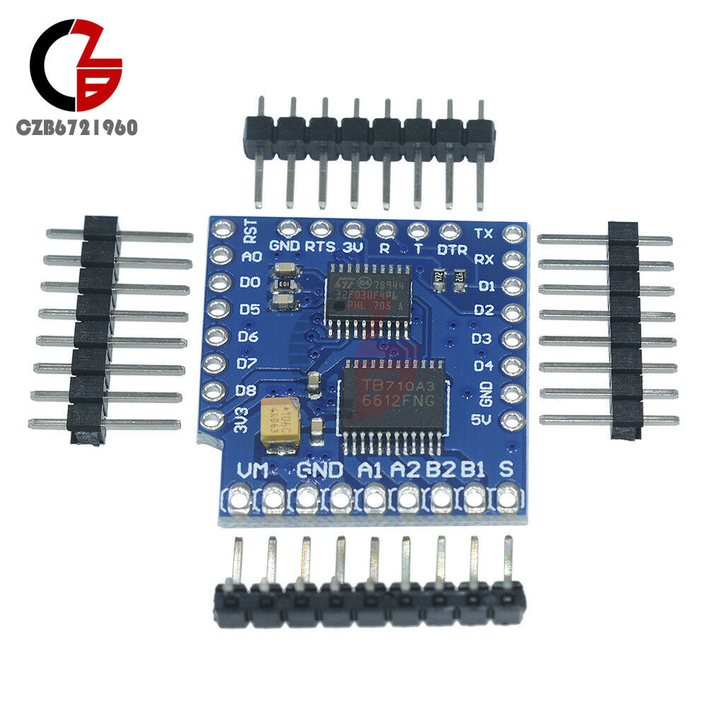 WeMos D1 Mini I2C Dual Motor Driver Shield Driver Module TB6612FNG 15V 1.2A