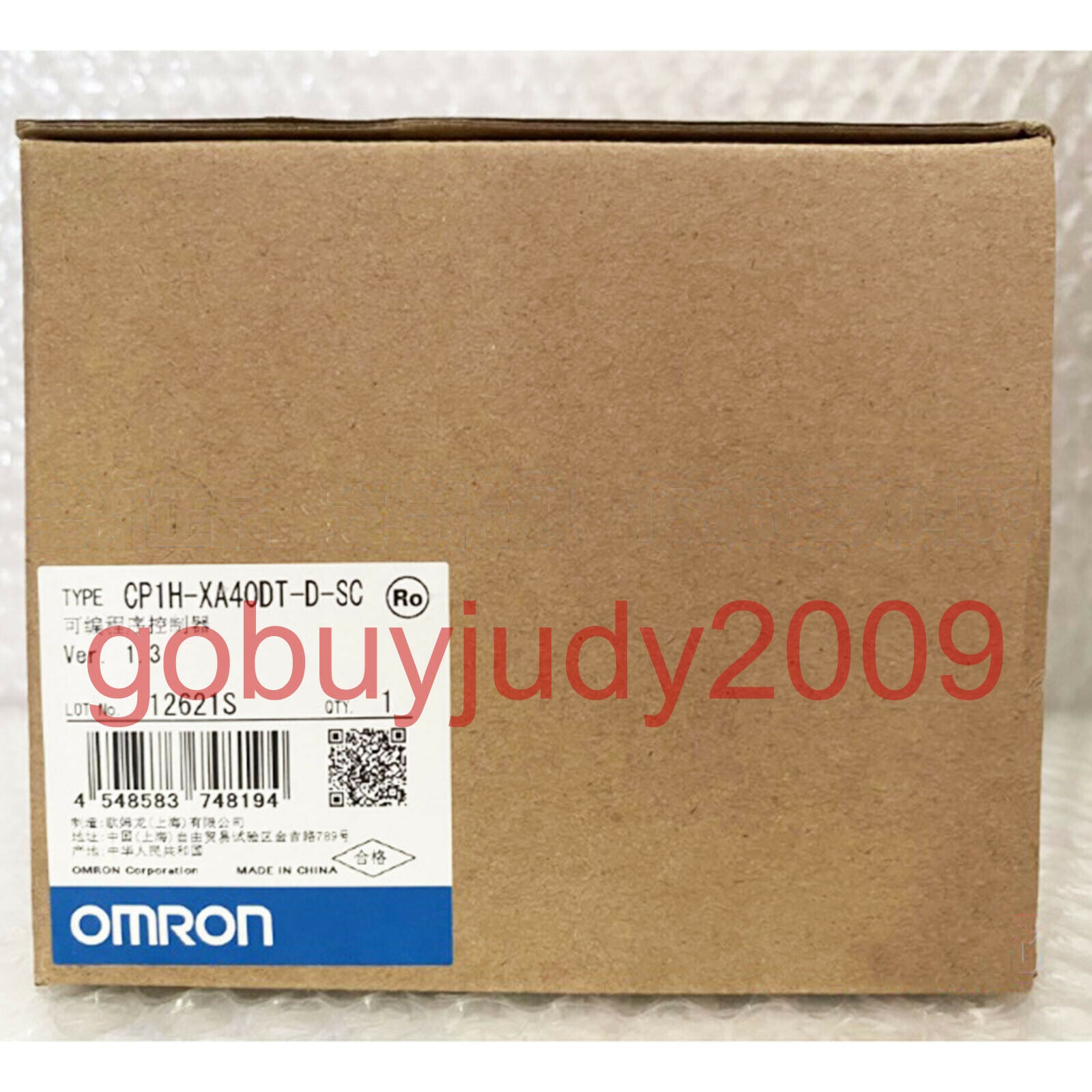 1PC New CP1H-XA40DT-D-SC PLC controller Quality assurance fast delivery  OM9T