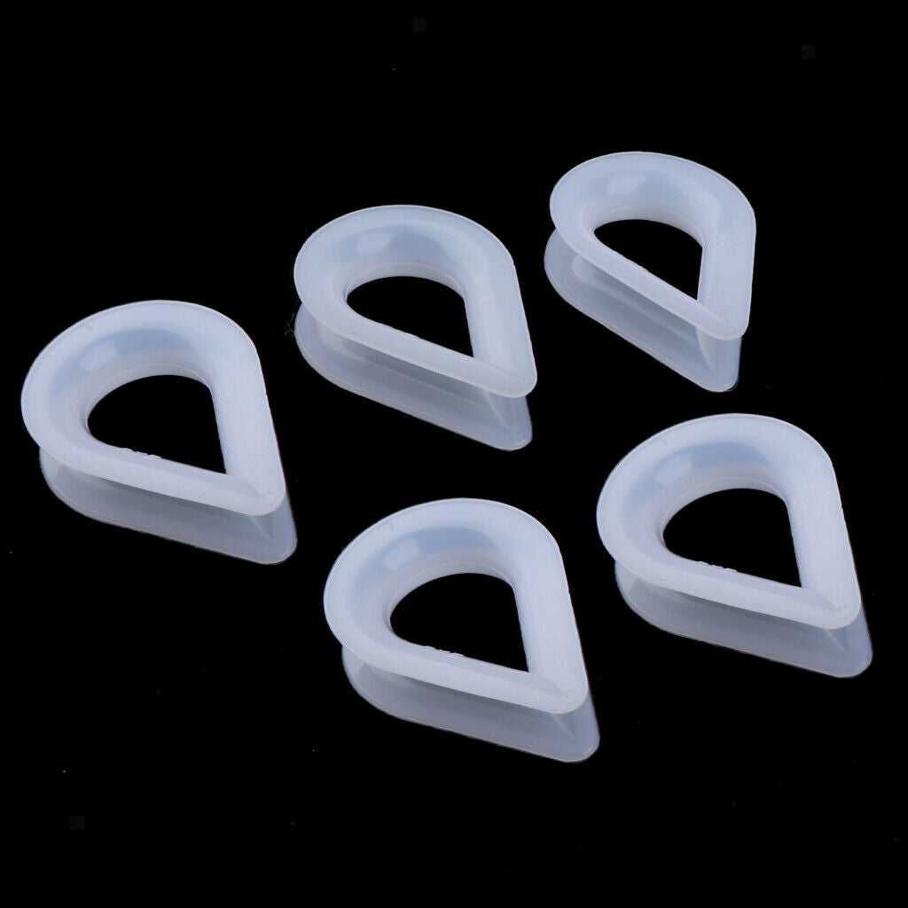 10packs Nylon Rope Thimble, For Splicing End Loop In Mooring Line 16mm