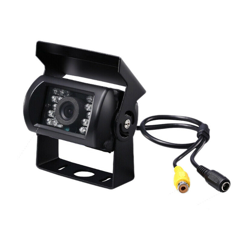 Upgrade 700Tvl Ccd 18 Ir Leds Reversing Camera 12/24V For Truck Caravan Bus U8W9