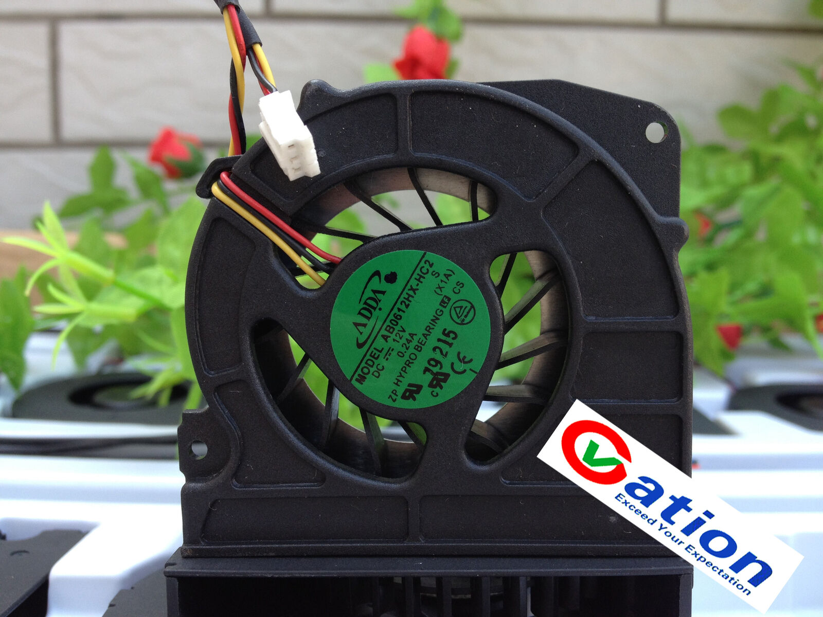 For ADDA 6013 6CM Blower Turbine Centrifugal Fan 12v 0.24A AB0612HX-HC2