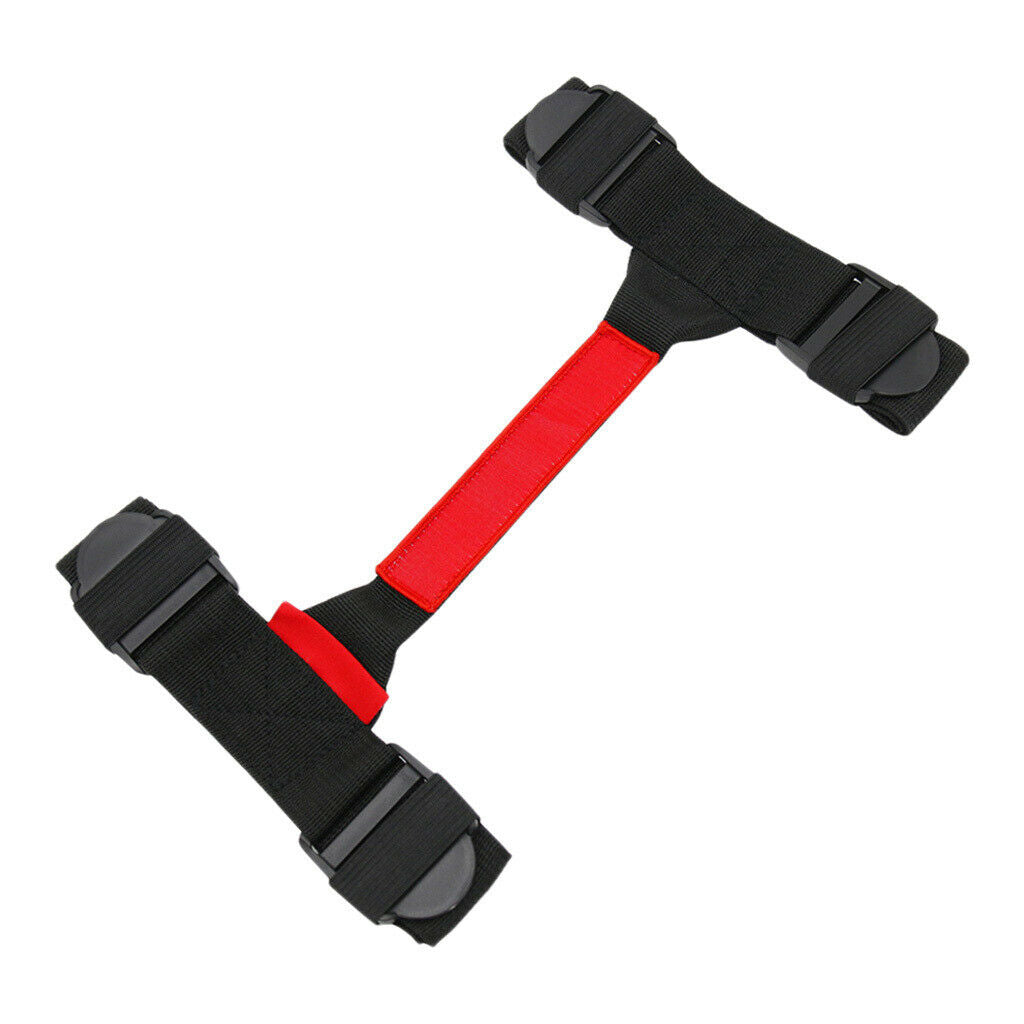 Motorcycle Side Aluminum Box Handle Strap Rope for BMW R1200GS F800GS Red