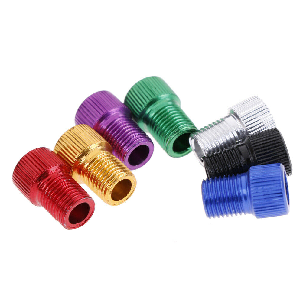 5x presta to schrader valve adapter converter road bike cycle bicycle pump  S FG