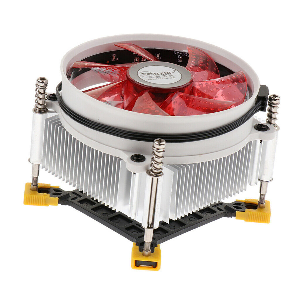 Computer CPU Cooler Copper Heatsink 92*92*25mm Fan Radiator for LGA-1366 CPU
