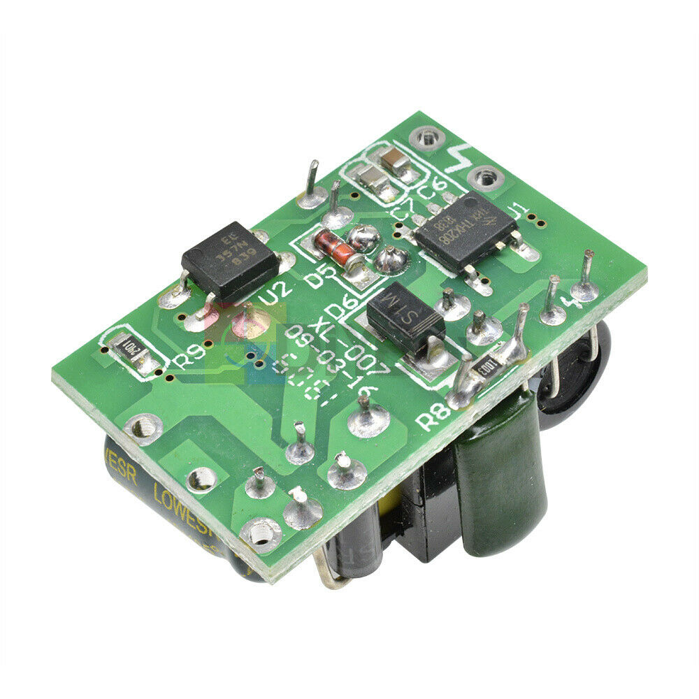 10Pcs AC-DC Buck Converter Step Down Power Supply Module Chip 5V 700mA Arduino