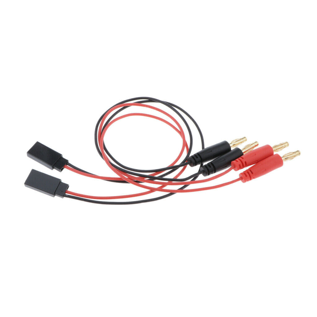 Lots 2 4mm Banana Plug  For Futaba RC Female Head Cable 22AWG Wire Line