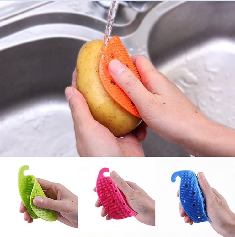 Multi-functional Fruit Vegetable Brush Tools for Potato Kitchen Home Gadgets New