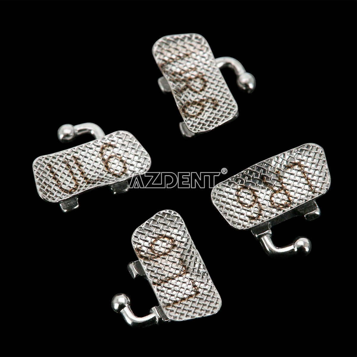 100Bag Orthodontic Bondable Buccal Tube Edgewise 022" For 1st Molar AZDENT