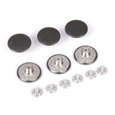 6x Hammer On Metal Snap Buttons Rivets Denim Jeans DIY Repairs Trousers 20mm