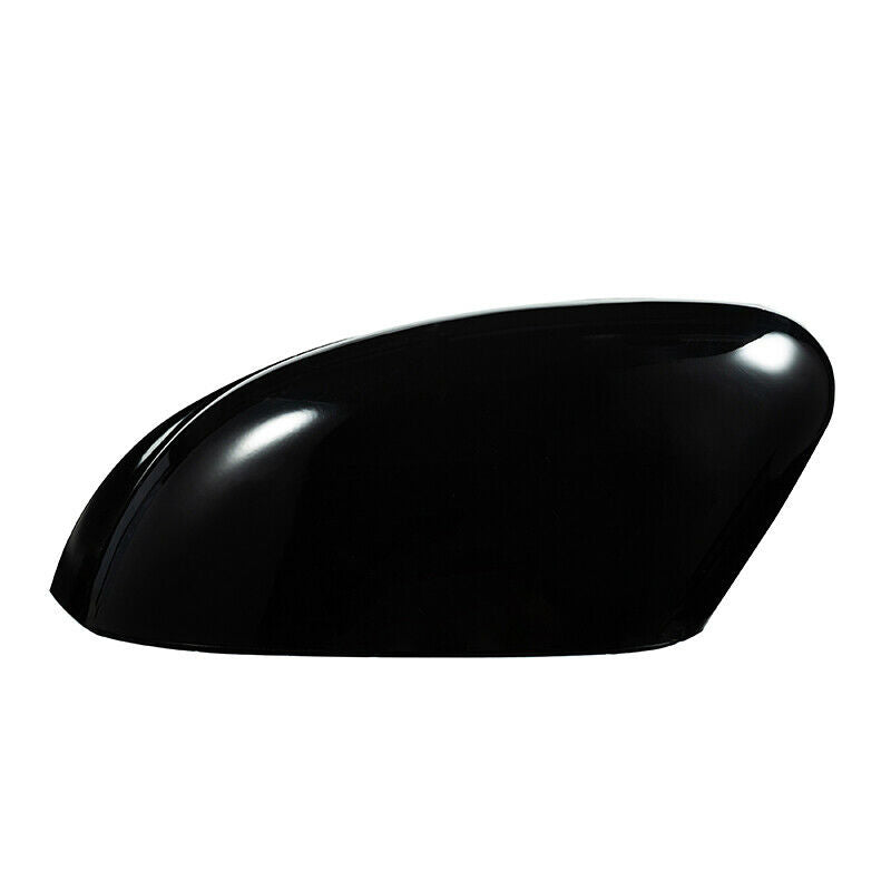 For Ford focus MK2 MK3 Sedan Left Side Rear View Mirror Cover Cap Gloss Black