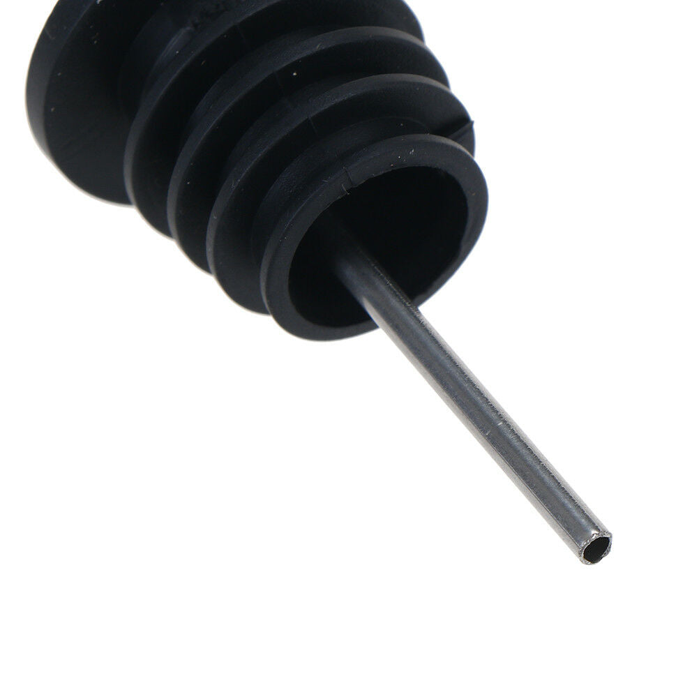 Liquor Pourer Flow Wine Bottle Pour Spout Stopper Stainless Steel Cap 、J .l8