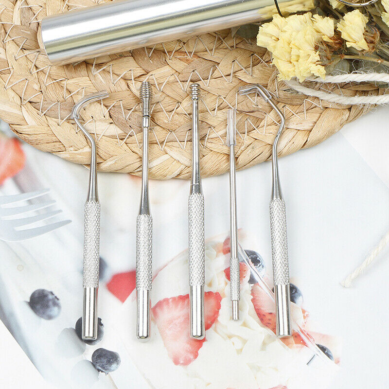 Stainless Steel Toothpick Set Portable Toothpick Holder Outdoor Household.l8