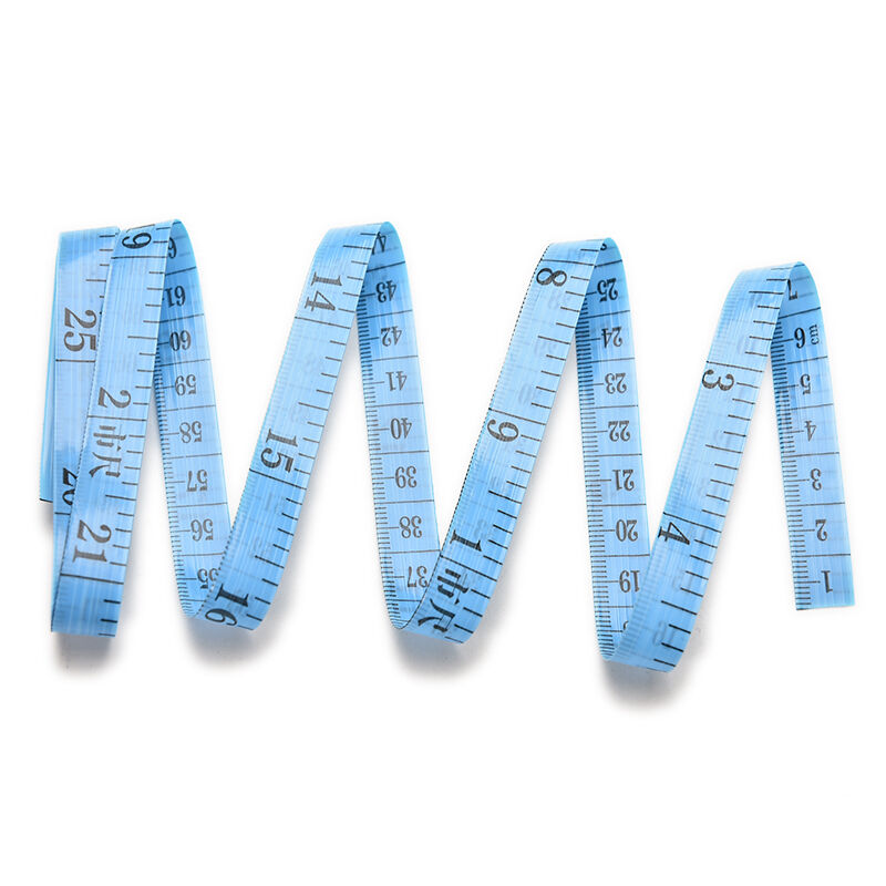 4X Body Measuring Ruler Sewing Cloth Tailor Tape Measure Soft Flat 60" /1.l8