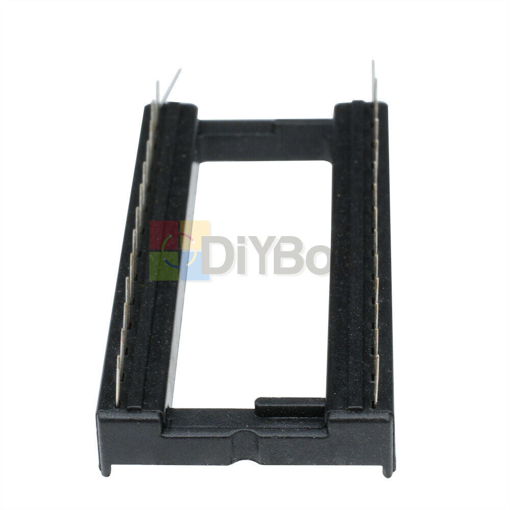 10Pcs 28pin IC sockets Adaptor Wide Type DIP-28 IC Socket Pitch Dual Wipe
