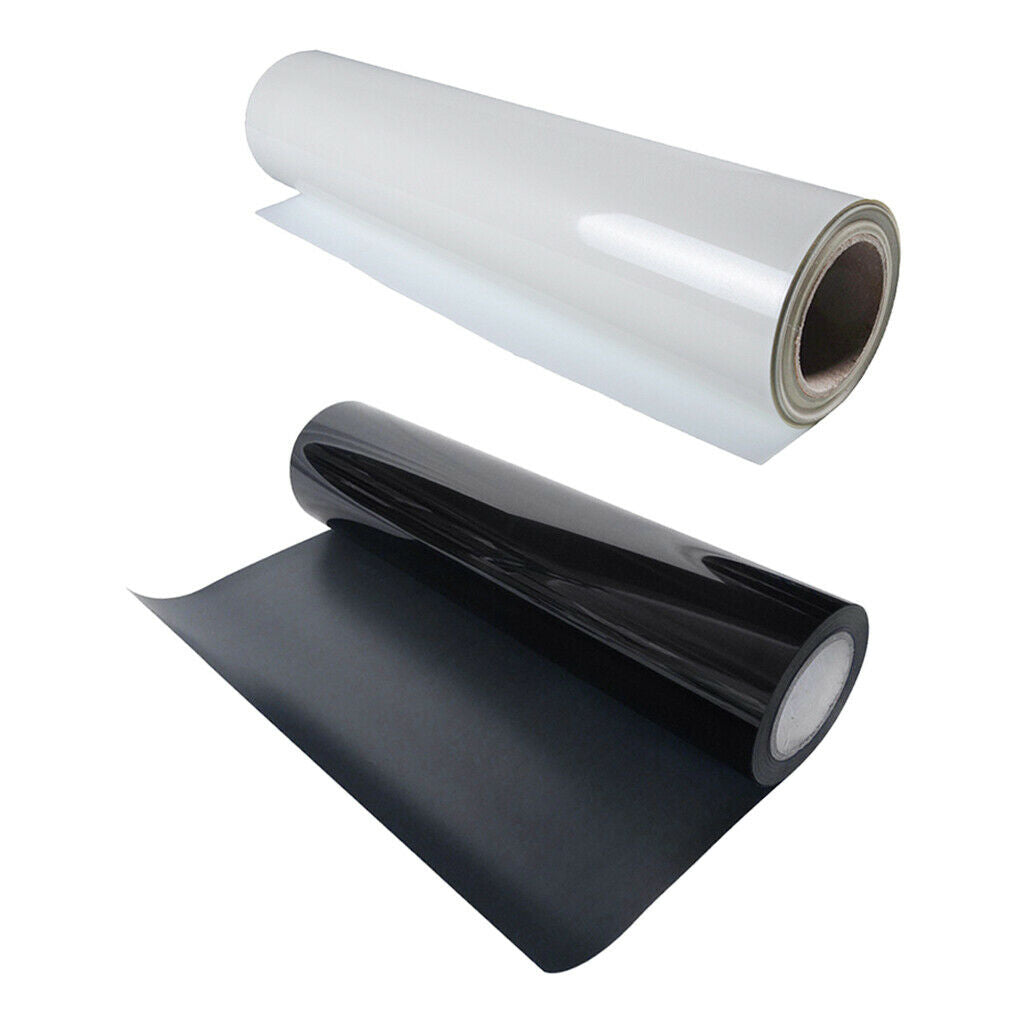 2Pcs Matte Printable Heat Transfer Vinyl Sheets for T Shirts Garment Bags