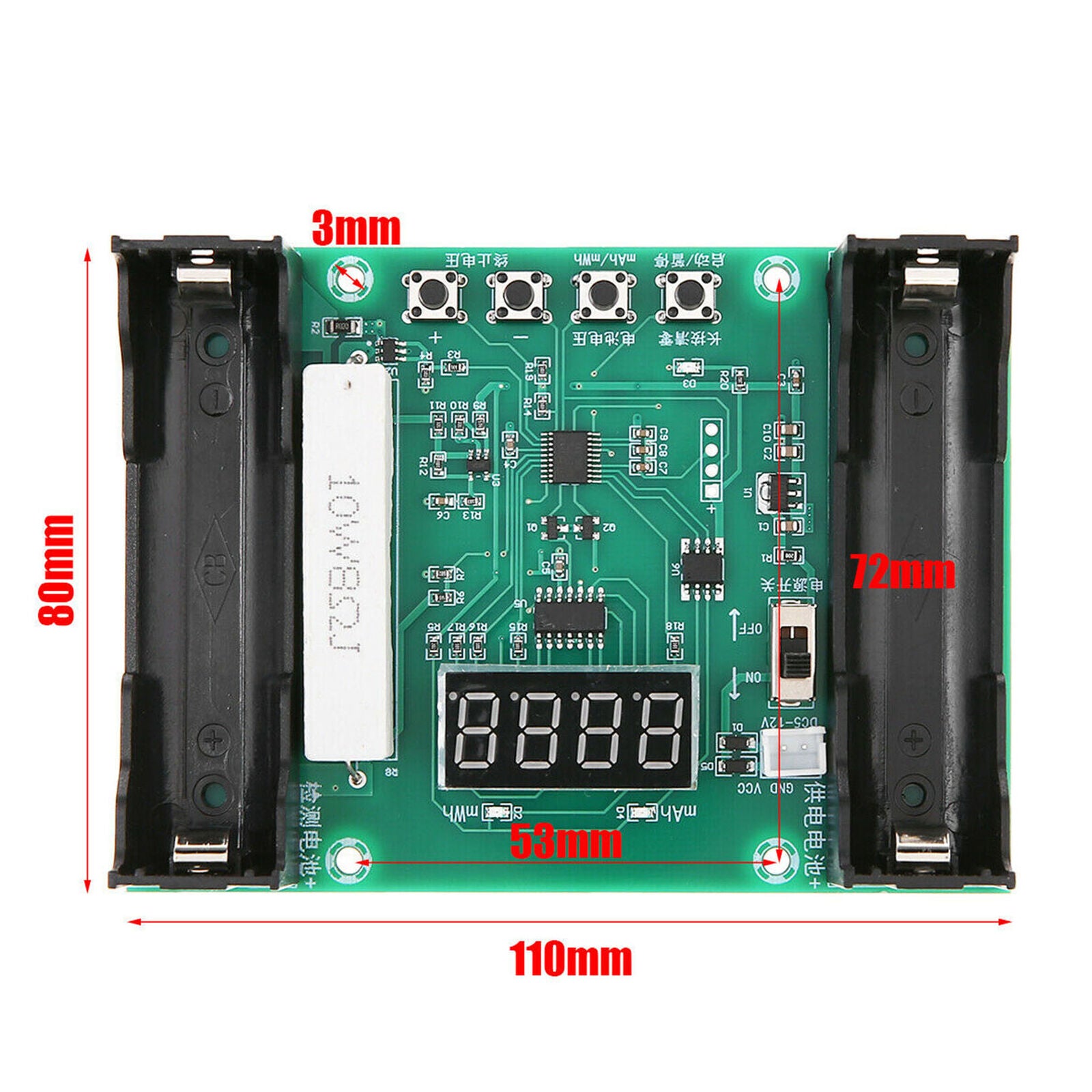 XH-M240 Battery Capacity Tester for   Lithium Discharge Energy Testing Meter