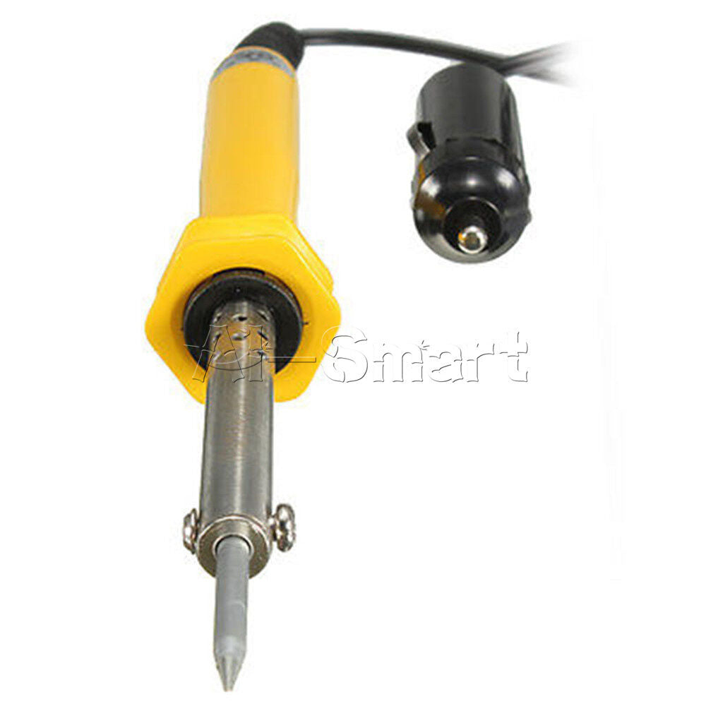 DC12V 30W Electric Soldering Iron + Lighter Socket Auto Car Solder Repair Tool