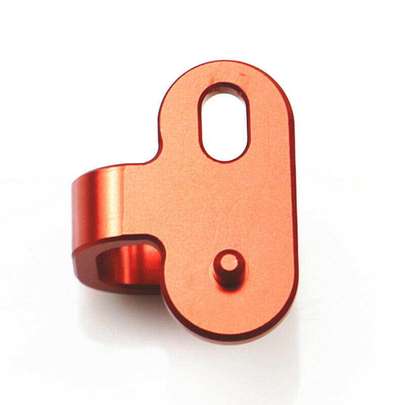 Red Rear Brake Line Hose Clamps Holder for Suzuki DR250 RM85 RMX250 DRZ400 RM125