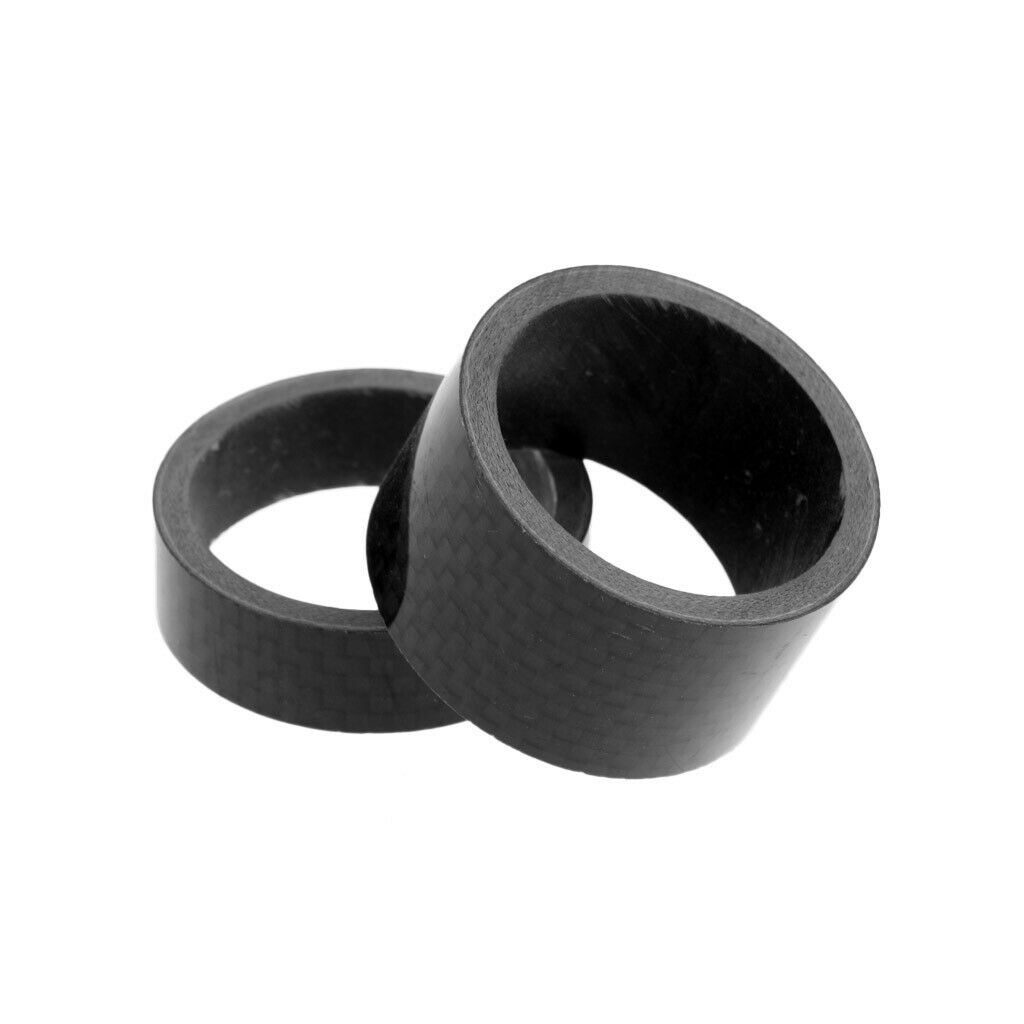 9pcs Carbon Fiber Spacer Bike MTB  Road Bike Headset