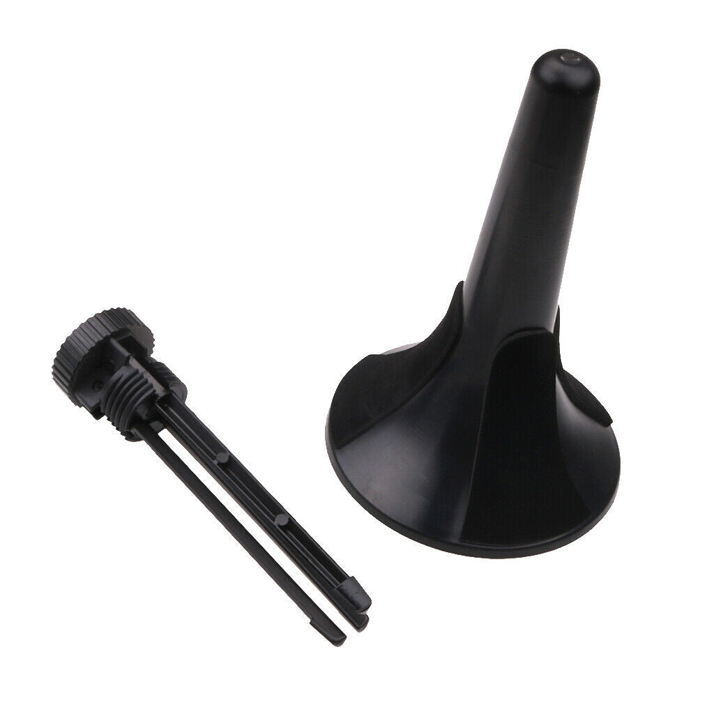 Trumpet Holder Tripod Stand Support Portable Foldable with Detachable Leg