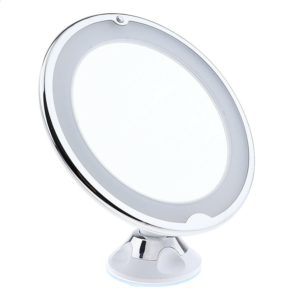 7X Enlarged Bathroom 360 ° Makeup Wall Suction Mirror