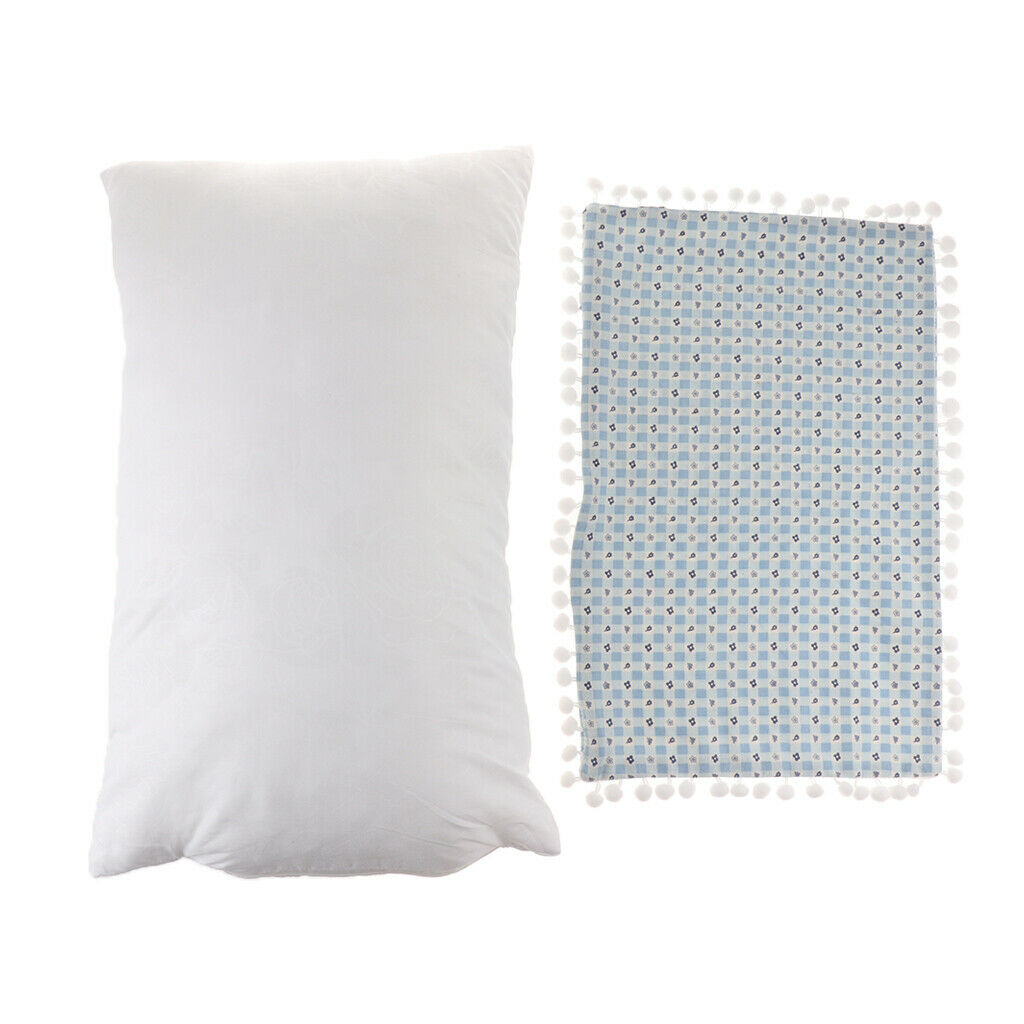 2 Pieces Rectangle Lumbar Support Pillow Cushion for Home Office Chair Sofa