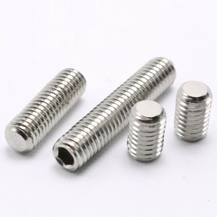 200Pcs Stainless Steel Hex Socket Set Screw Assortment Kit [M1]