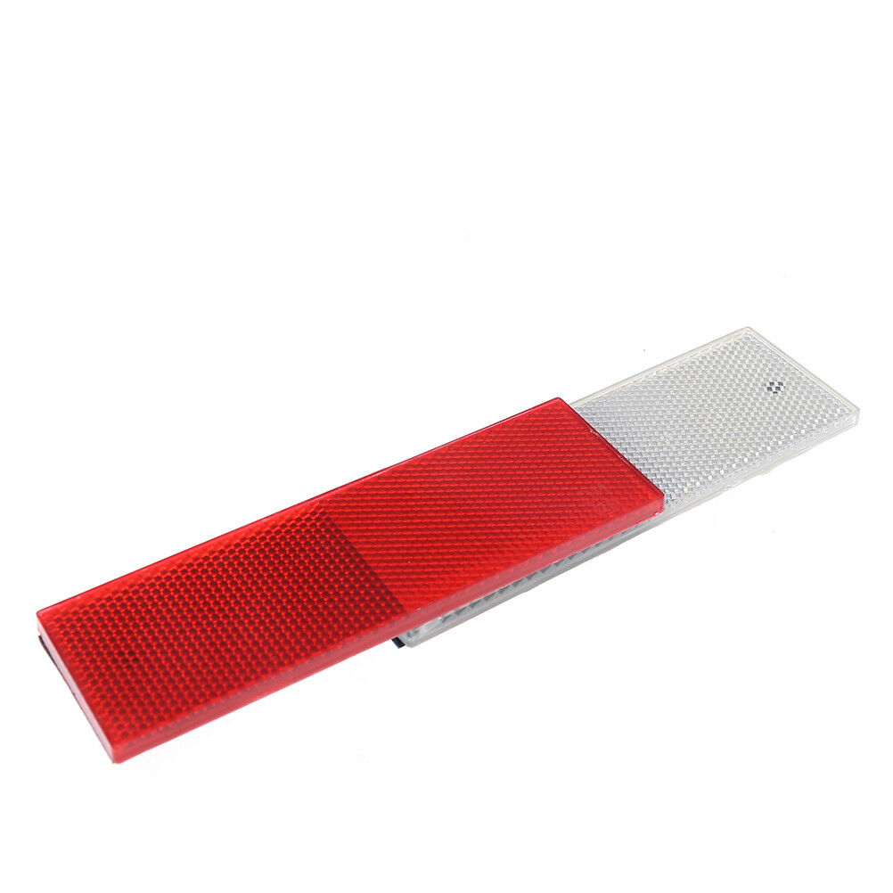 1PC red warning reflective safety plate reflector stickers for car truck DD
