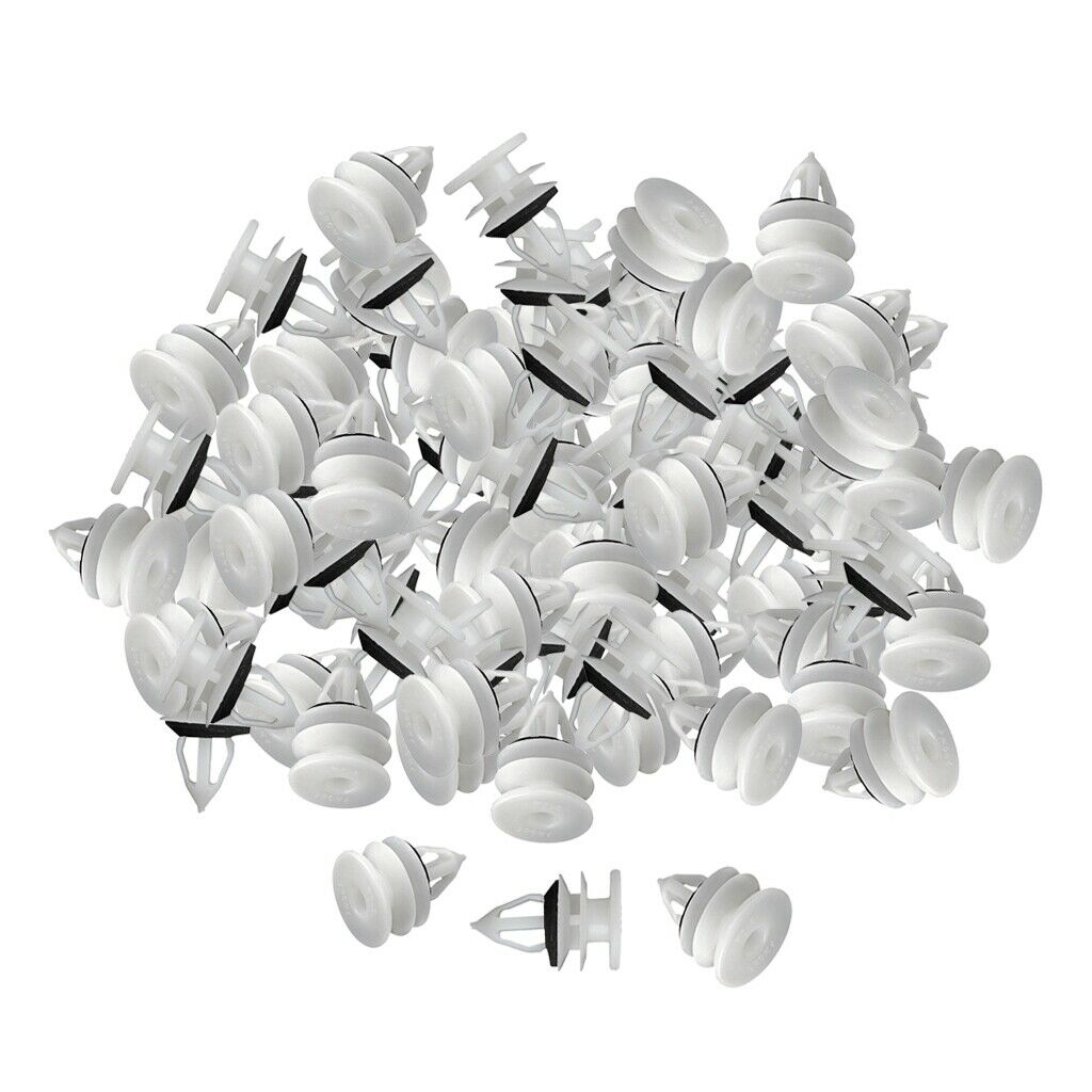50 Pairs Front Door Trim Panel Retainer Clips Fastener Part Number 11519031