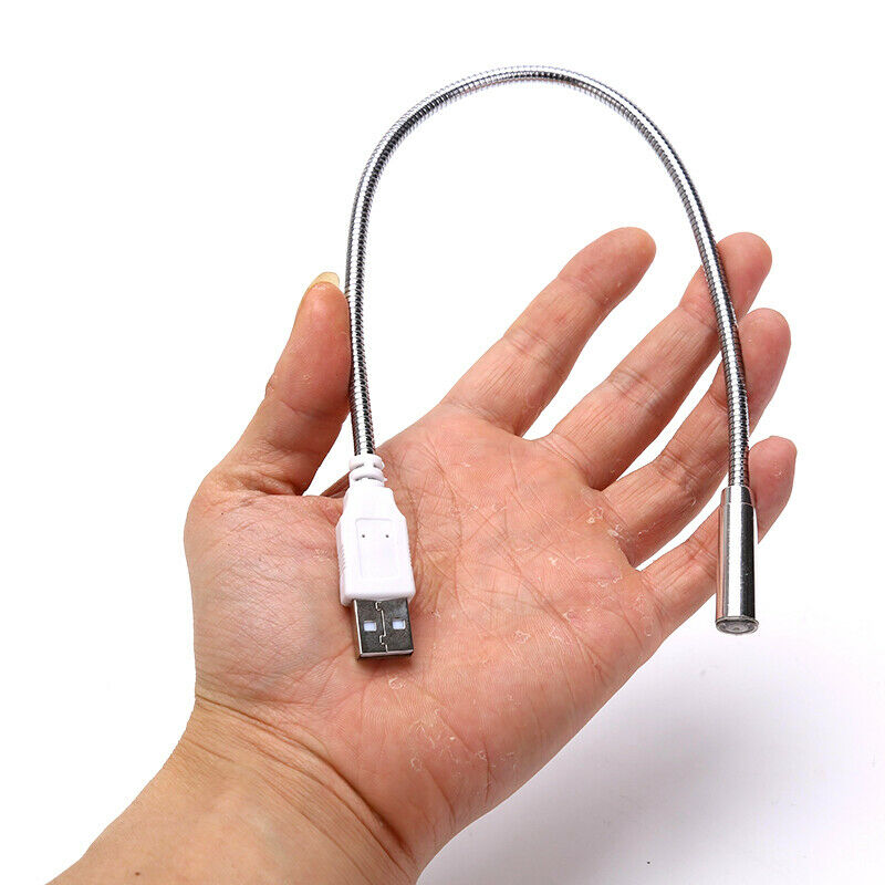 USB Flexible Light Keyboard Lamp Rechargeable Adjustable Hose Night Illum.l8