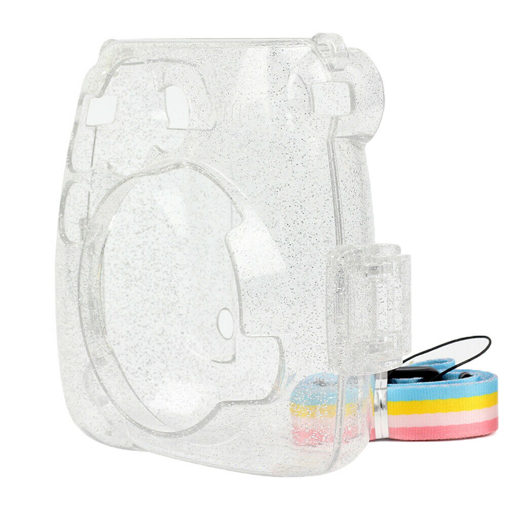 Camera Bag Crystal Protect Cover for Fuji Instax Mini 8/8+/9 Rhinestone Case