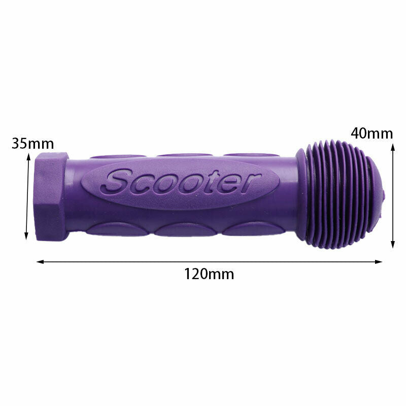 Children Kid Bike Bicycle Skateboard Scooter Anti-skid Rubber Grip Handle Fx