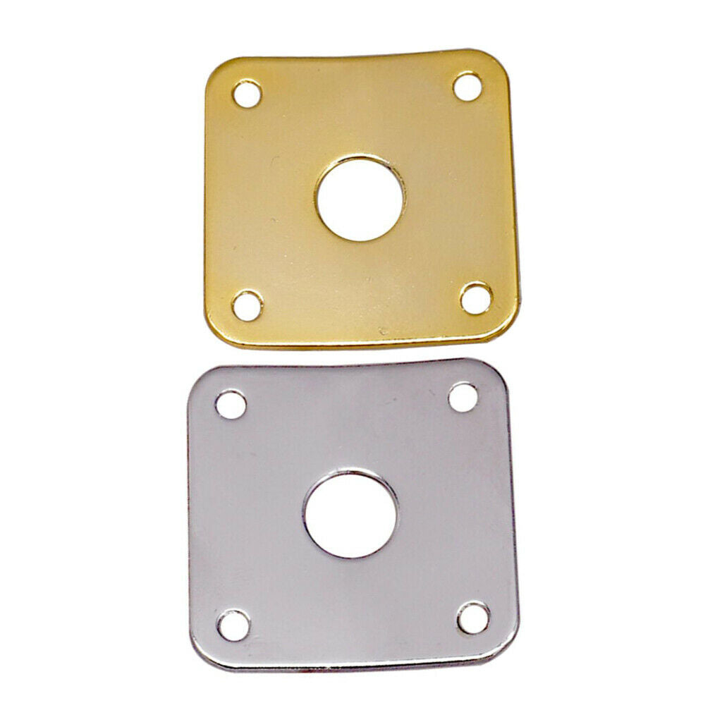 4 Pieces Square Guitar  Plate Cover For LP Style Guitar Parts A + C Plated