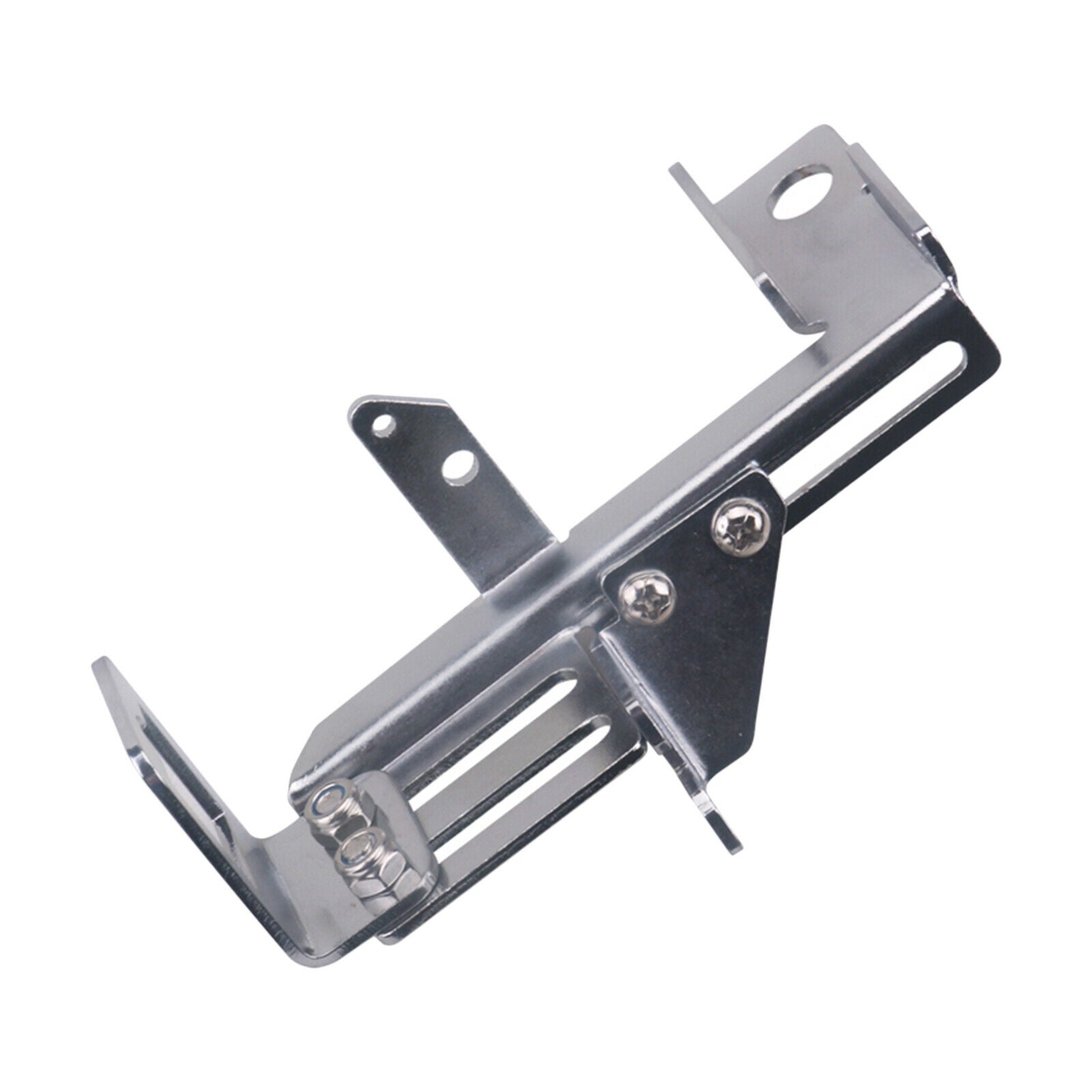 Chrome Auto Throttle Cable Kickdown Bracket for Chevrolet SBC BBC Holley