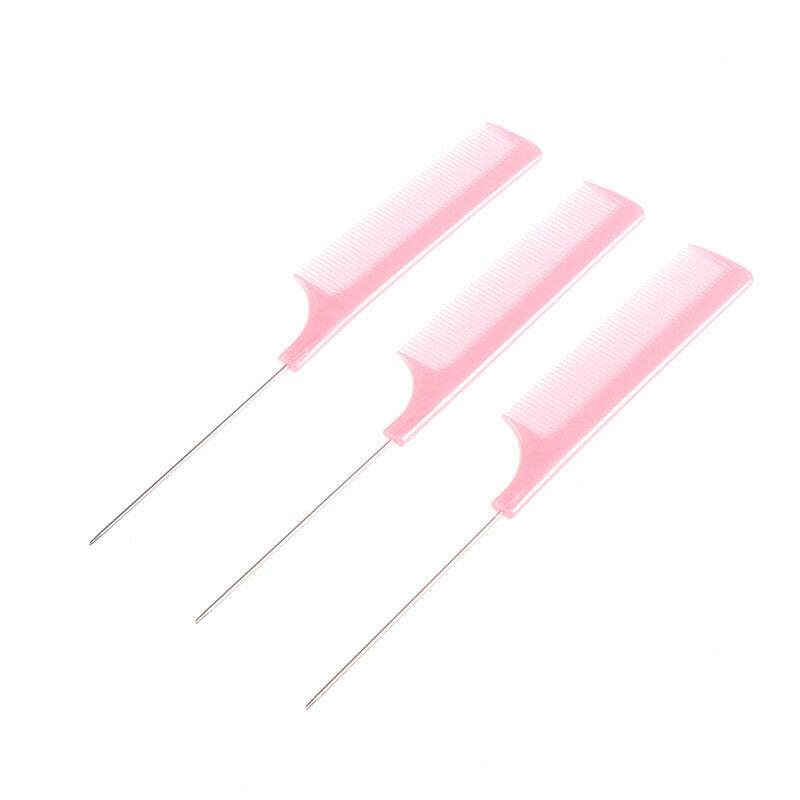 3Pcs Highlight Comb Hair Combs Hair Salon Dye Comb Separate Parting Hair .l8