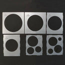11 Holes 2-10inch Balloon Sizer Box Measurement Tool for Birthday Wedding Party