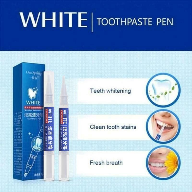 3ml Tooth Whitening Pen Teeth Cleaning Gel for Oral Hygiene Remove Plaque Stains
